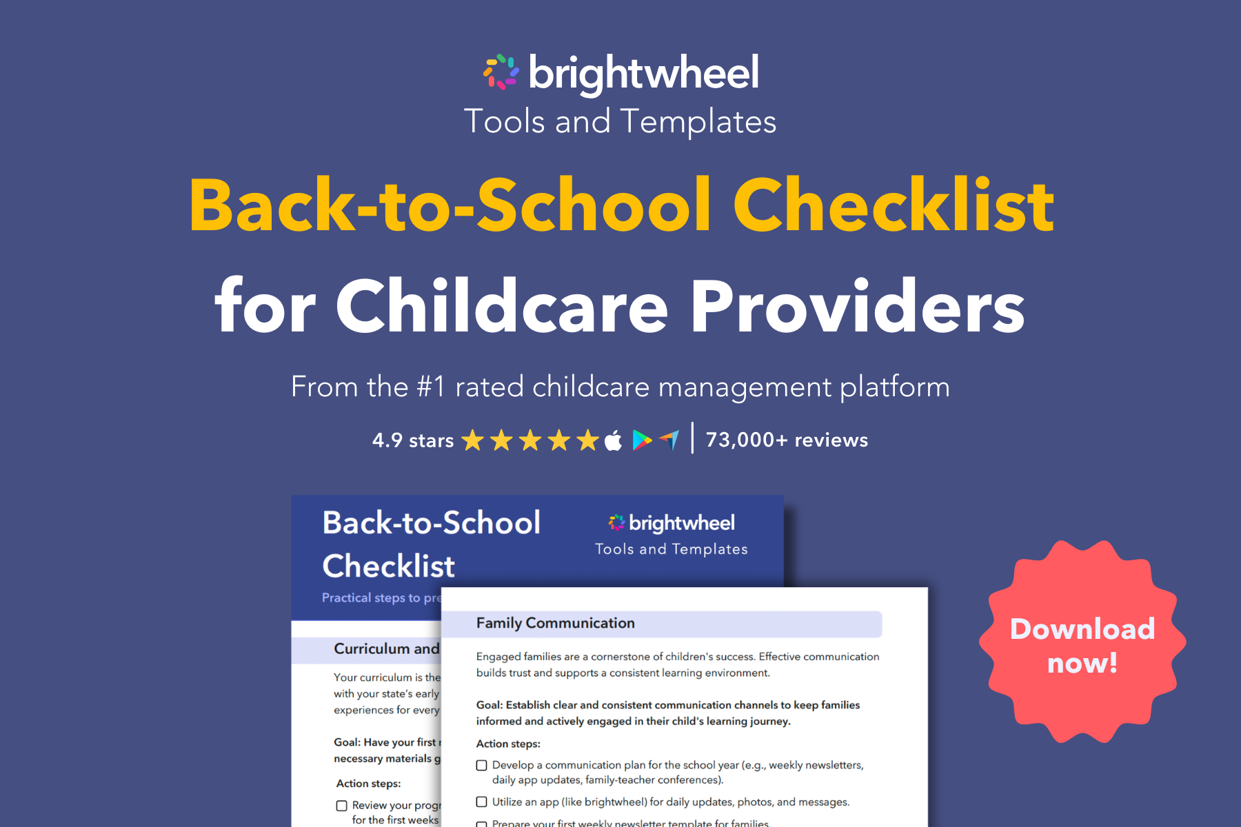 Back to School Checklist for Childcare Providers - brightwheel