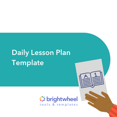 Daily Lesson Plan Template - brightwheel