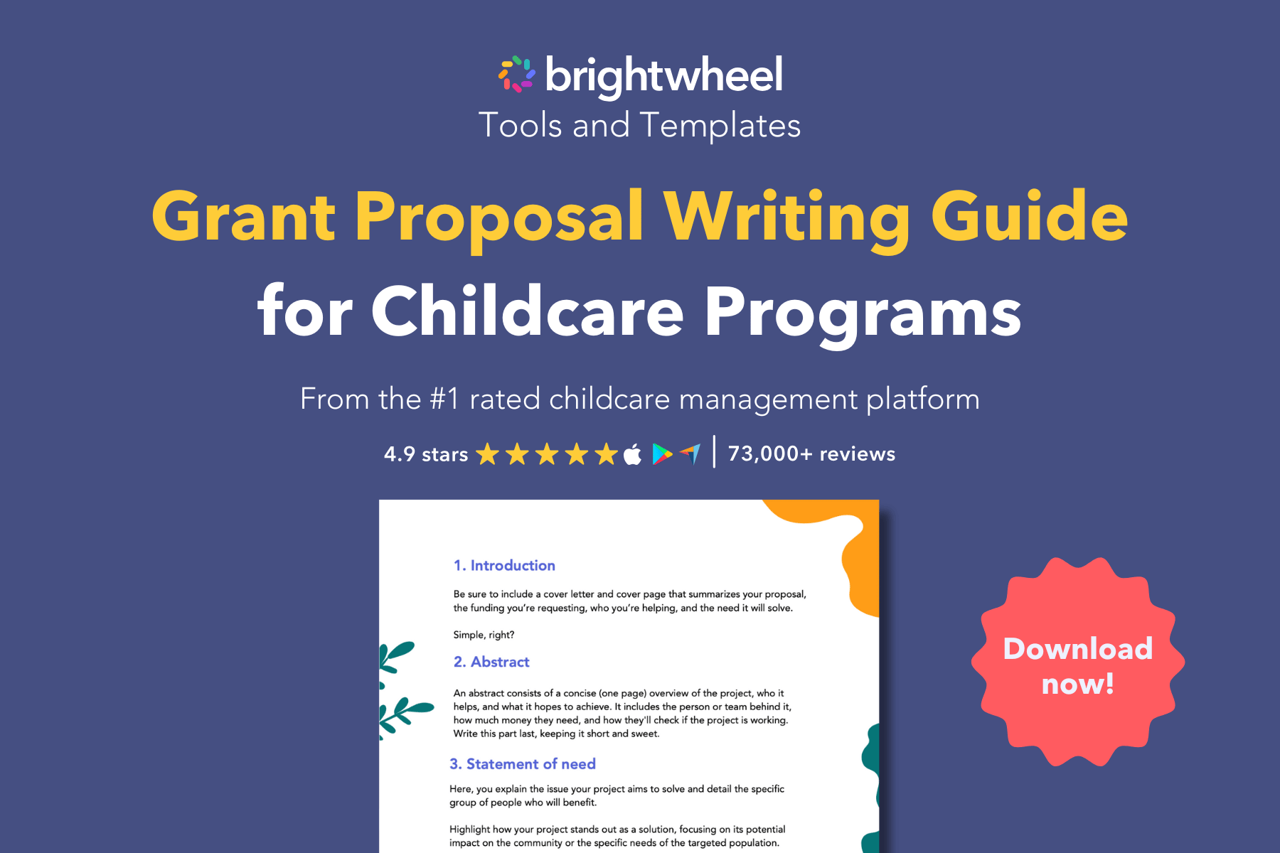 Grant Proposal Writing Guide for Childcare Programs - brightwheel