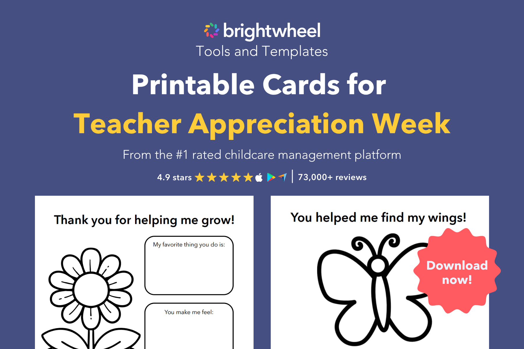 printable cards for teacher appreciation week