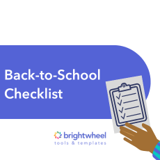 Back to School Checklist for Childcare Providers - brightwheel