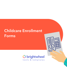 Childcare enrollment forms thumbnail